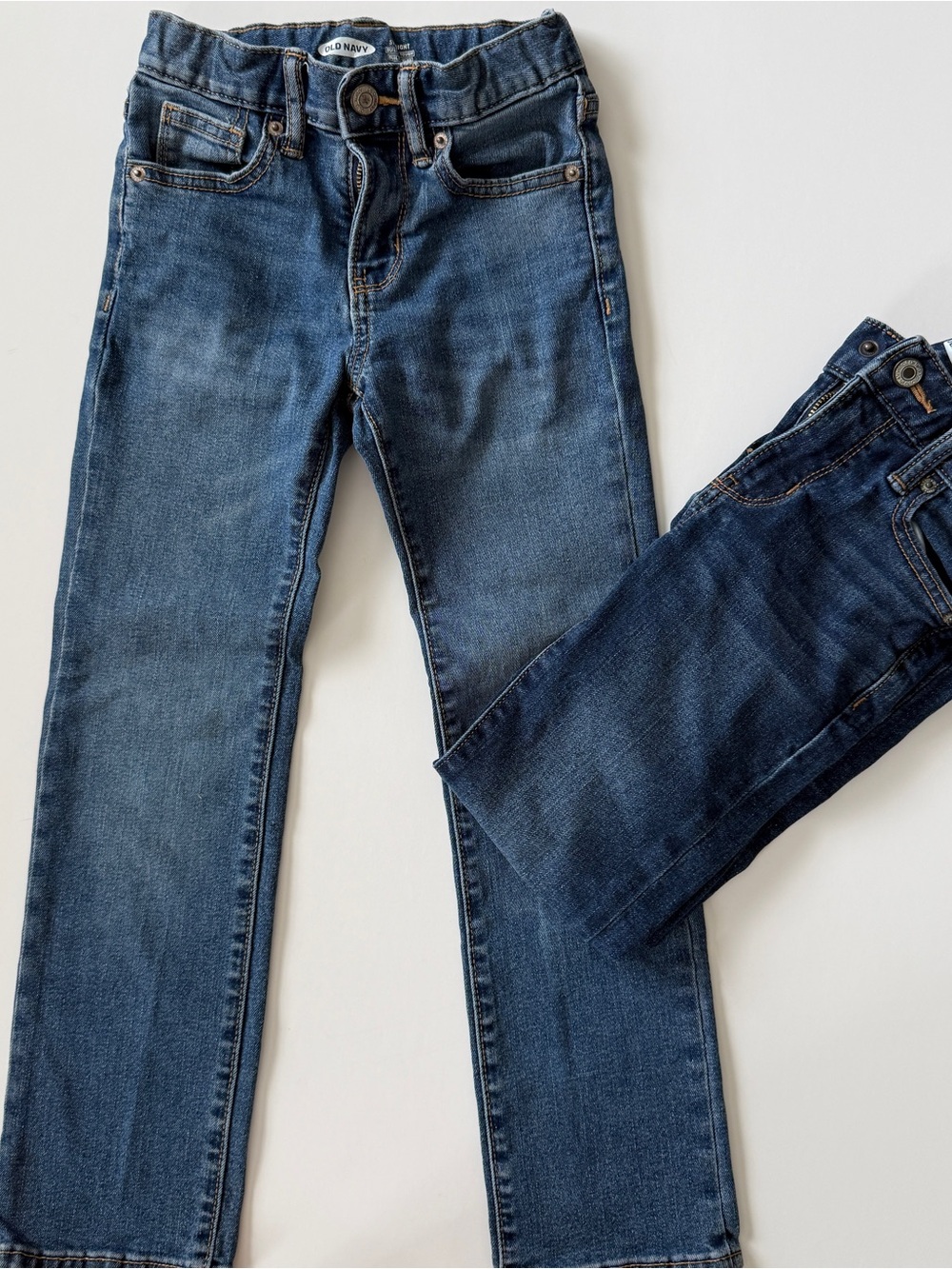 2 Pairs Old Navy Boys' Blue Denim Jeans
